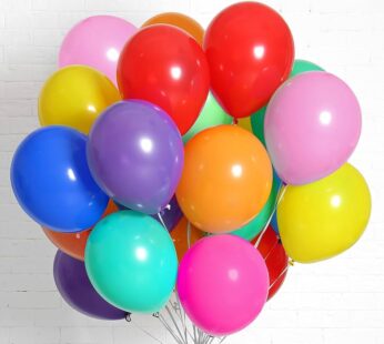 Plain Balloons – 10pcs Pack